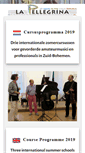 Mobile Screenshot of pellegrina.net